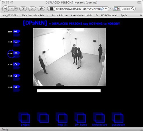 Webinterface