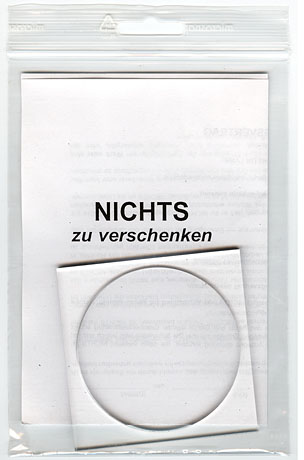 NICHTS ZU VERKAUFEN
